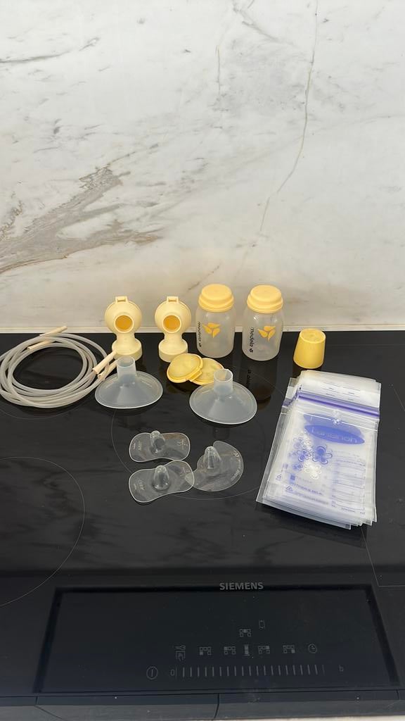 Materiaal voor borstvoeding, Ophalen, Gebruikt