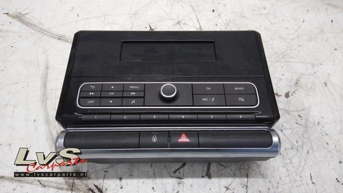 Panneau commande radio d'un Citroen C3, -, 3 mois de garantie, Utilisé, -