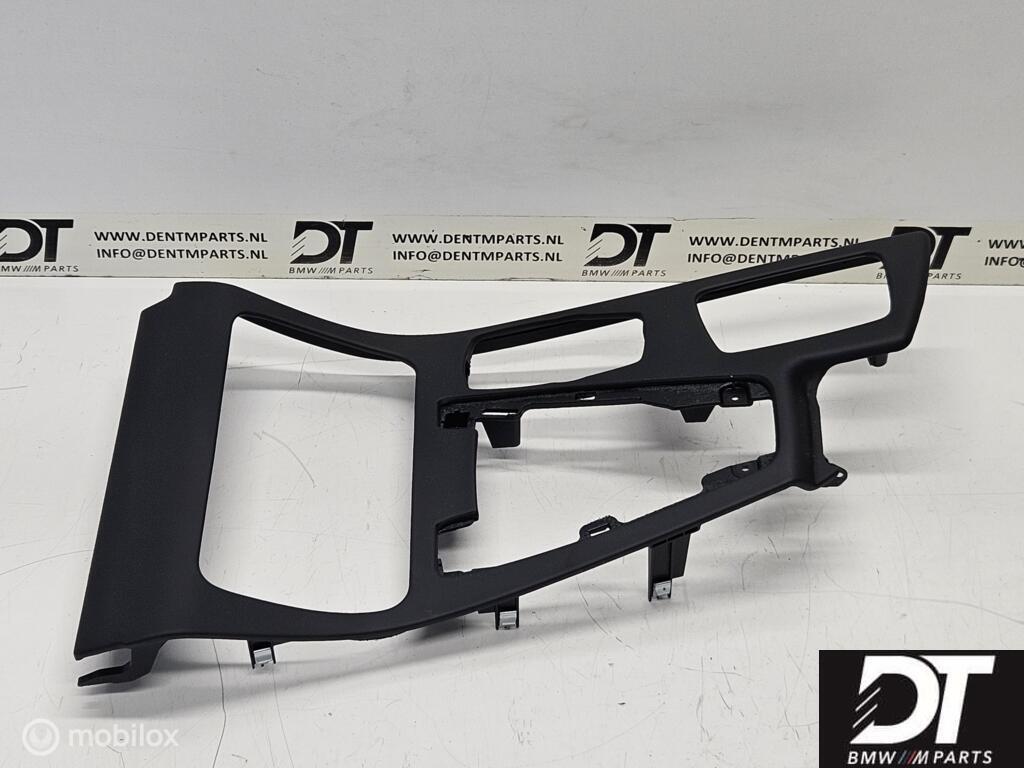 Middenconsole leer zwart BMW F10 M5 DCT 51168050680, Gebruikt, Ophalen of Verzenden, BMW, BMW