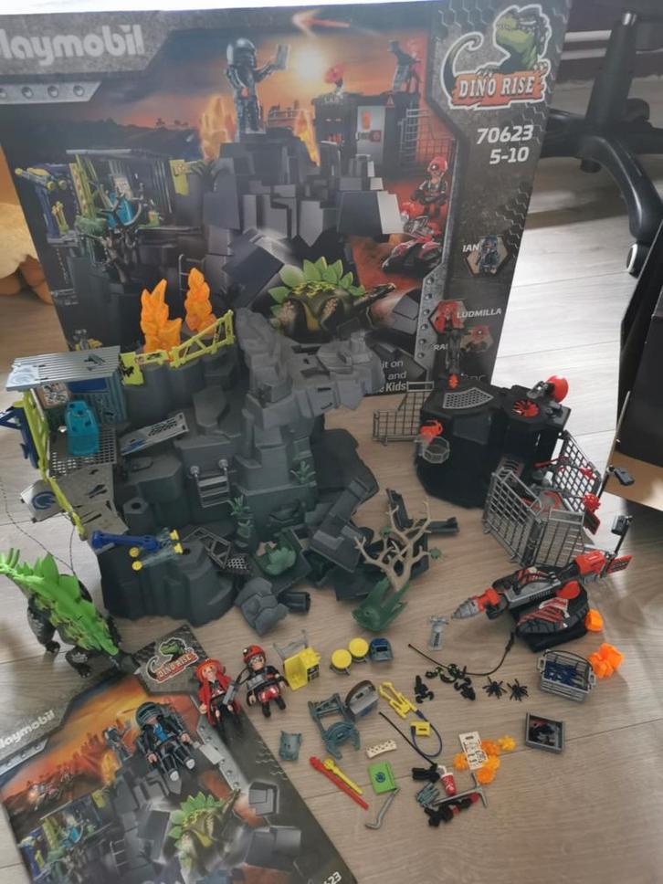 Playmobil: Dino Rise +5 sets, Kinderen en Baby's, Speelgoed | Playmobil, Zo goed als nieuw, Complete set, Ophalen