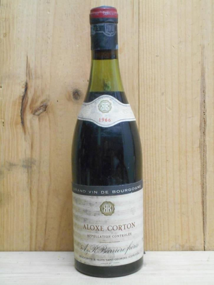 60 ANS * ALOXE-CORTON, Barrière 1966, Collections, Vins, Comme neuf, France, Enlèvement ou Envoi