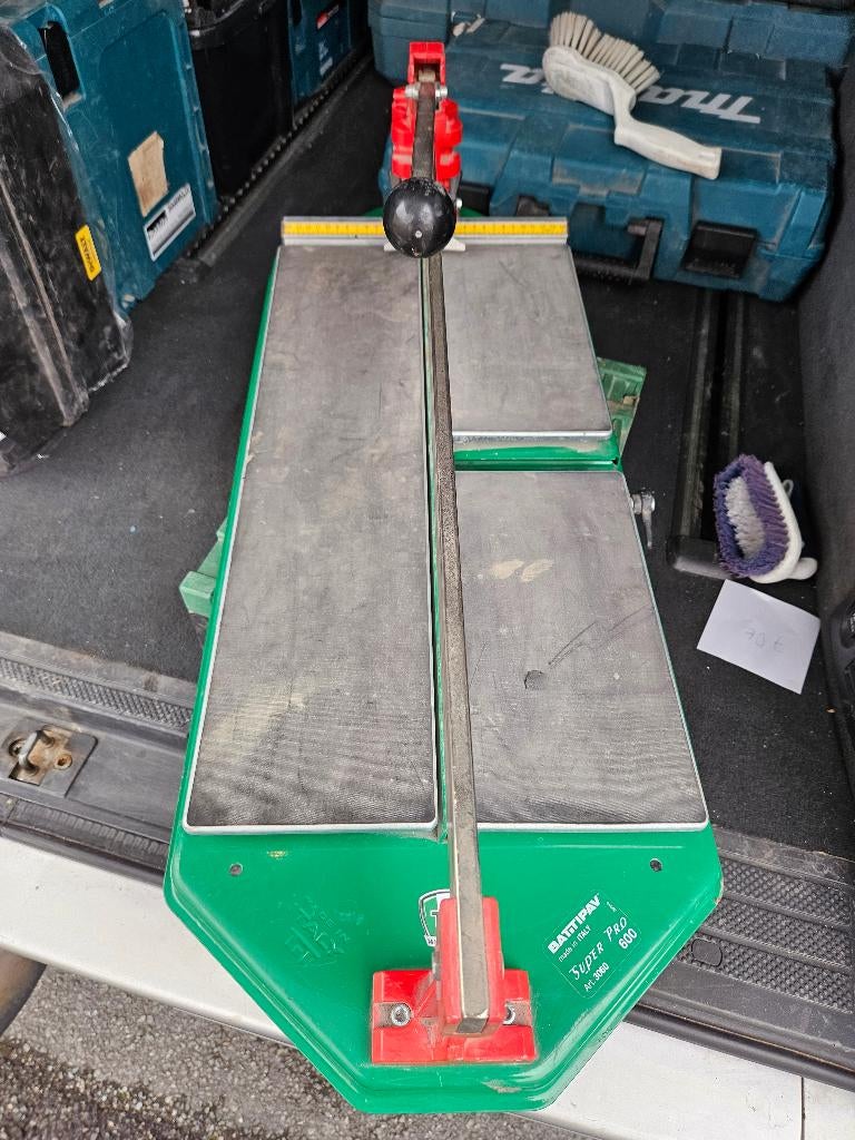 tegelsnijder super pro 600, Doe-het-zelf en Bouw, Ophalen, Zo goed als nieuw