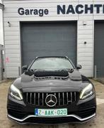 Mercedes AMG C63, Auto's, Automaat, Achterwielaandrijving, Zwart, Leder