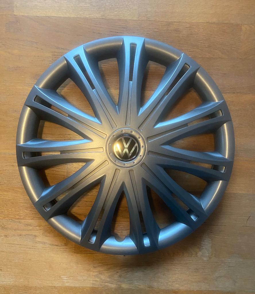 4x enjoliveurs Vw 15 pouces neufs nouveau logo, Enlèvement ou Envoi, Neuf