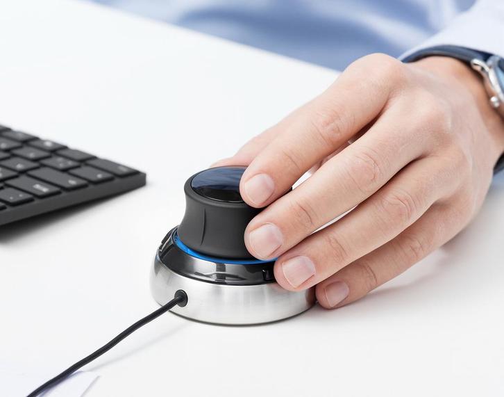 SpaceMouse Compact – 3Dconnexion (comme neuve), Computers en Software, Muizen, Zo goed als nieuw, Ophalen of Verzenden