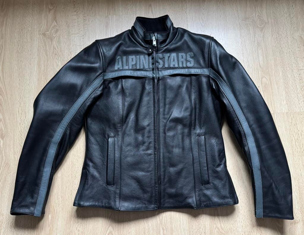 Alpinestars Stella Leren Motorjas Jack mtXL EUmaat 38/40, Ophalen, Tweedehands, Dames, Jas | leer
