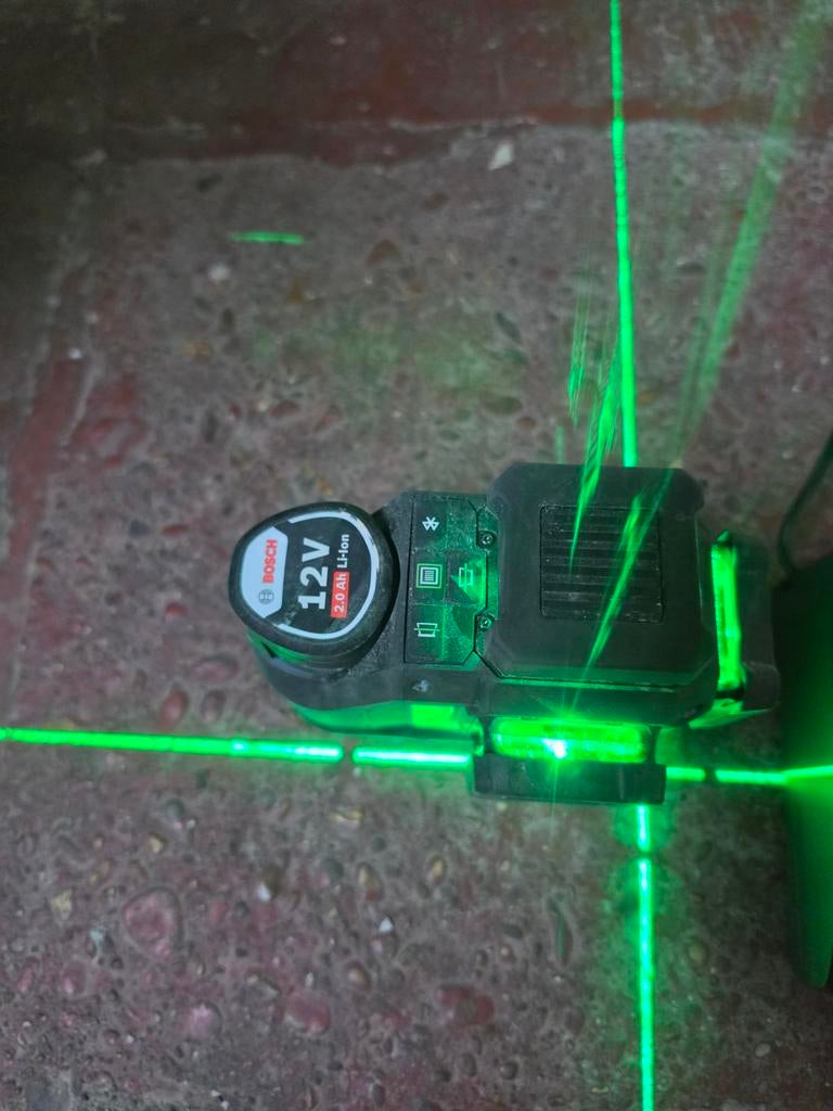 Laser bosch, Doe-het-zelf en Bouw, Meetapparatuur, Ophalen of Verzenden