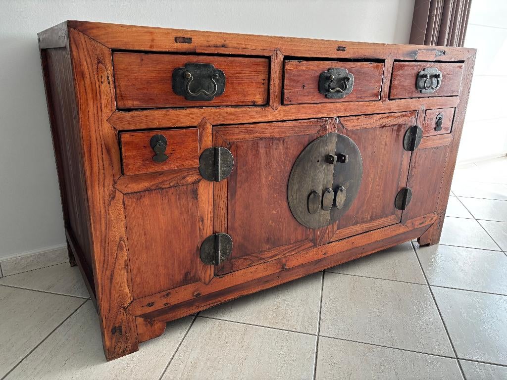 Chinese antieke Ming kast / Antieke Chinese dressoir, Enlèvement