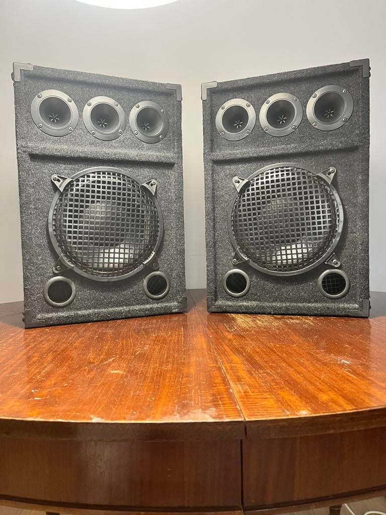 2 Speakers Sphynx 700W, TV, Hi-fi & Vidéo, Enceintes, Comme neuf, Subwoofer, Enlèvement