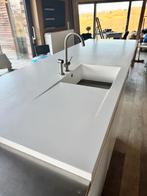 Magnifique plan de travail en corian, évier intégré, allonge, Maison & Meubles, Moins de 100 cm, Comme neuf, 100 à 150 cm, Enlèvement