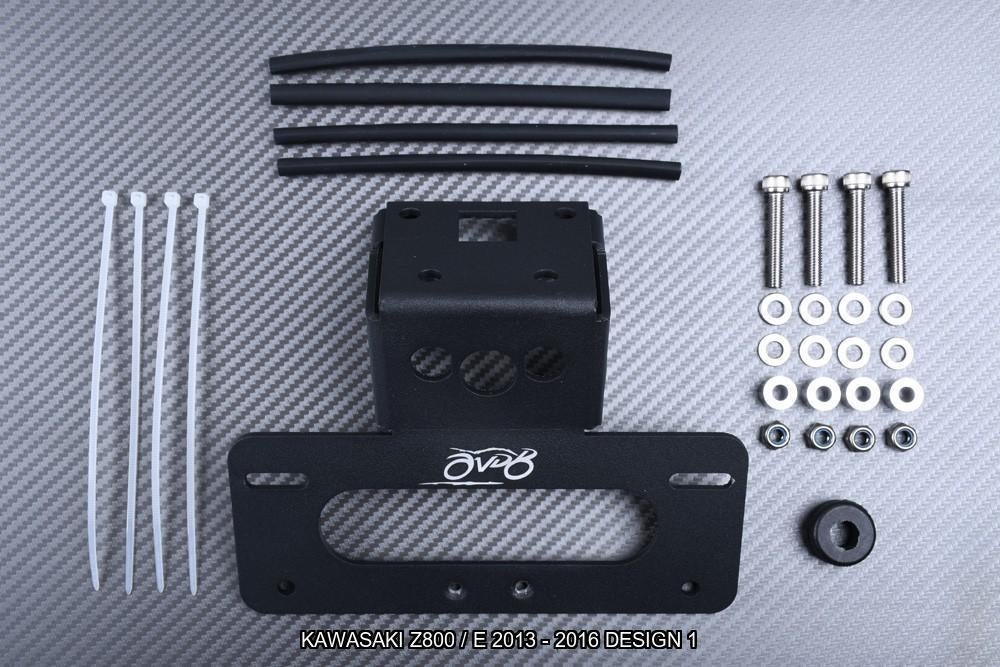 Korte Kentekenplaathouder KAWASAKI Z800 / Z800E 2013 - 2016, Motoren, Ophalen of Verzenden, Nieuw