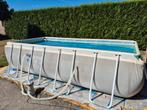 Zwembad intex + toebehoren en onderhoudsproducten, Tuin en Terras, Ophalen, Gebruikt, 200 tot 300 cm, 80 tot 120 cm