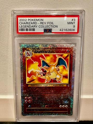Legendary Collection Charizard Reverse Holo – PSA 9 beschikbaar voor biedingen