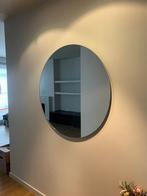 Strakke ronde spiegel, Huis en Inrichting, Woonaccessoires | Spiegels, Ophalen, 100 tot 150 cm, Rond, Zo goed als nieuw