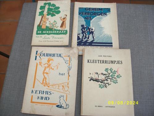 4 boeken Kinderverhalen / Kleuterrijmpjes, Boeken, Kinderboeken | Kleuters, Gelezen, Fictie algemeen, Ophalen of Verzenden