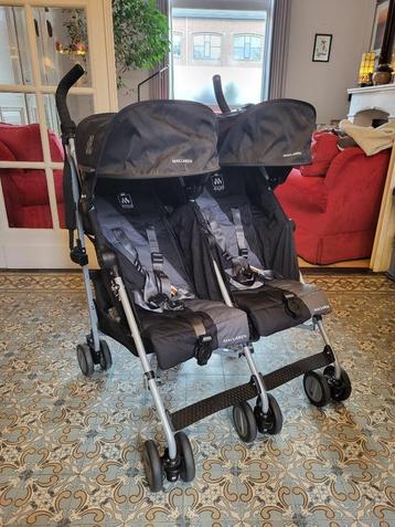 Poussette double cheap canne maclaren occasion