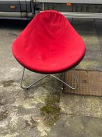 loungezetel Label Hidde Outdoor Gerard vd Berg, Huis en Inrichting, Fauteuils, Ophalen, Gebruikt, 100 tot 125 cm, Metaal