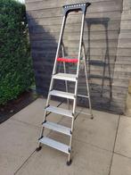 Altrex Double Decker huishoudtrap 6-treeds - 501106, Doe-het-zelf en Bouw, Ladders en Trappen, Ophalen, Gebruikt, Ladder, Opvouwbaar of Inschuifbaar