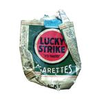 WWII US Empty Lucky Strike Cigarettes Pack, Ophalen of Verzenden