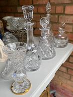 Carafes et vases en cristal anciens/vintage, Enlèvement