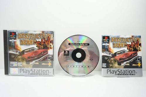 Destruction Derby Raw Platinum, Games en Spelcomputers, Games | Sony PlayStation 1, Gebruikt, Racen en Vliegen, 1 speler, Vanaf 3 jaar