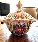 Portofino pot met deksel van aardewerk, Antiek en Kunst