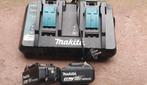 Makita DC18RD accu duolader met 2 batterijen, Ophalen, Zo goed als nieuw