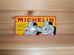 Geëmailleerde Michelin-plaat, Verzamelen, Ophalen of Verzenden, Zo goed als nieuw, Reclamebord