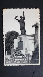Postkaart Zele Standbeeld Gesneuvelden Soldaat Militair, Verzamelen, Ophalen of Verzenden, 1940 tot 1960, Gelopen, Oost-Vlaanderen