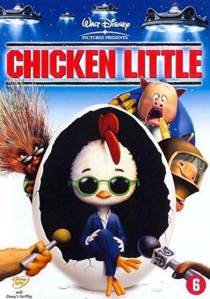Chicken Little, Cd's en Dvd's, Dvd's | Tekenfilms en Animatie, Tekenfilm, Vanaf 6 jaar, Ophalen of Verzenden