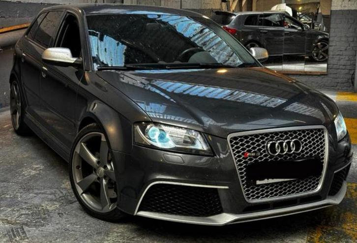 AUDI RS3 8P, Auto's, Audi, Bedrijf, Quattro, Benzine, Euro 1, 5 deurs, Automaat, Grijs, Leder, Vierwielaandrijving, Ophalen