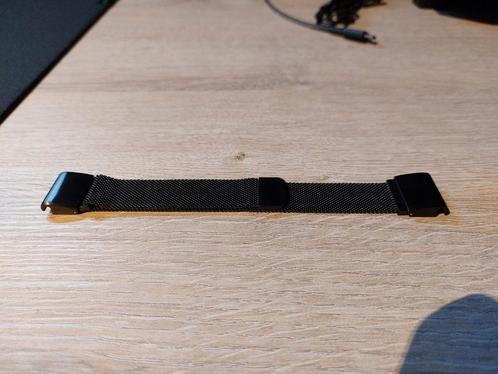 Milanese armband Garmin Epix Gen 2 47mm, Handtassen en Accessoires, Sporthorloges, Nieuw, Zwart, Ophalen of Verzenden