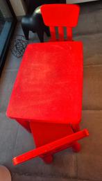 Ikea tafel en 2 stoelen, Kinderen en Baby's, Ophalen, Gebruikt, Stoel(en)