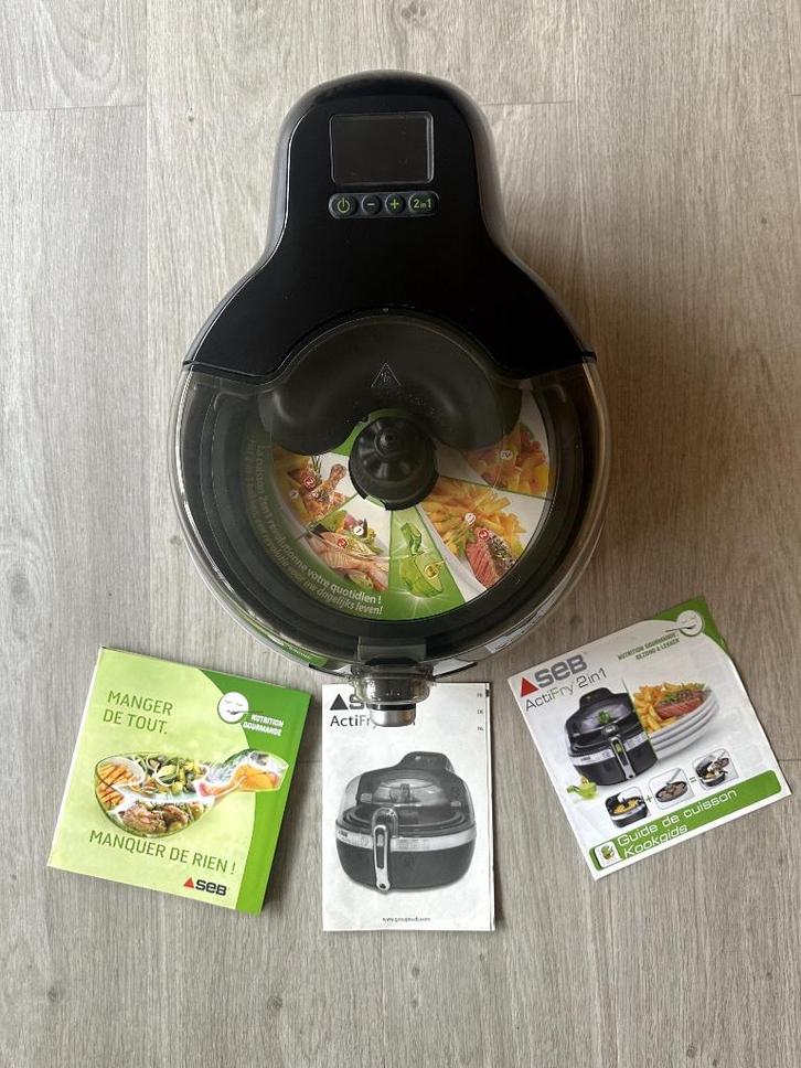 Airfryer SEB ACTIFRY 2 in 1 digitaal 1,5 kg XXL - 30€, Elektronische apparatuur, Airfryers, Zo goed als nieuw, Airfryer XXL, 1500 gram of meer