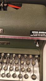 Halda mechanische vintage typemachine uit 1950, Ophalen