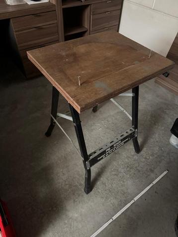 werkbank opklapbaar (zo goed als nieuw) beschikbaar voor biedingen