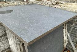 Keramische terrastegels 60x60 – 17 m² – Blauwe steen look, Tuin en Terras, Tegels en Klinkers, Nieuw, Terrastegels, Keramiek, 10 m² of meer