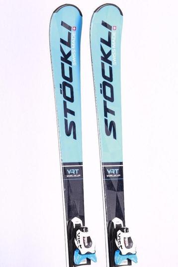 170 cm ski's STOCKLI LASER SL VRT + Vist 412, Sport en Fitness, Skiën en Langlaufen, Overige merken, 160 tot 180 cm, Gebruikt