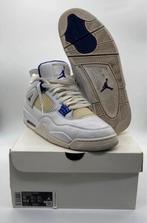 Authentic Metallic purple Jordan 4’s, Kleding | Heren, Schoenen, Wit, Ophalen of Verzenden, Sneakers, Gedragen