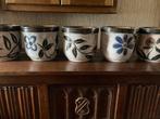 5 vintage bloempotten cache- pots., Antiek en Kunst, Ophalen