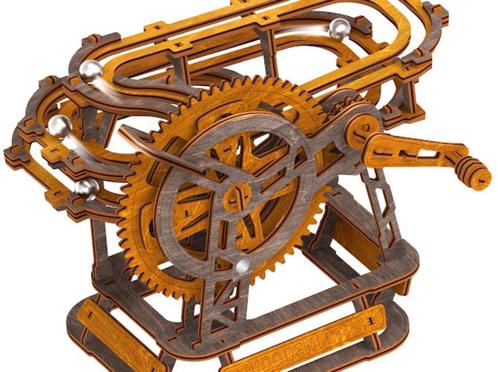 3D Houten Puzzel Mini Marble Run - DIY Wood Knikkerbaan, Hobby en Vrije tijd, Modelbouw | Overige, Nieuw, Verzenden