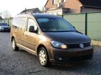 Vw caddy maxi 1.6 TDI 7  Zitplaatsen, Auto's, Euro 5, Zwart, 4 cilinders, Bruin