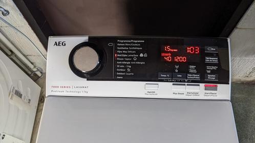 AEG 7000 lavamat prosteam 1-7 kg, Elektronische apparatuur, Wasmachines, Zo goed als nieuw, Bovenlader, 4 tot 6 kg, 85 tot 90 cm