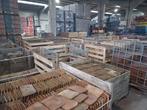 bourgondische tegelpannen, Doe-het-zelf en Bouw, Ophalen, Gebruikt, Steen of Klei, 15 m² of meer