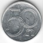 République tchèque : 50 Haleru 1993 Mint Hamburg KM #3 .1 Re, Timbres & Monnaies, Monnaies | Europe | Monnaies non-euro, Enlèvement ou Envoi