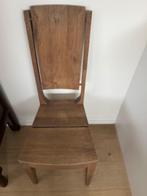 tafel en 8 stoelen, Huis en Inrichting, Tafels | Eettafels, Ophalen, Gebruikt, Eikenhout, 200 cm of meer