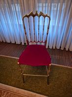 Design stoeltje, Ophalen, Zo goed als nieuw, Rood, Metaal