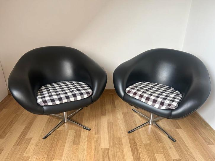 Jaren 60-70 cocktail draaifauteuil, Huis en Inrichting, Fauteuils, Gebruikt, Ophalen