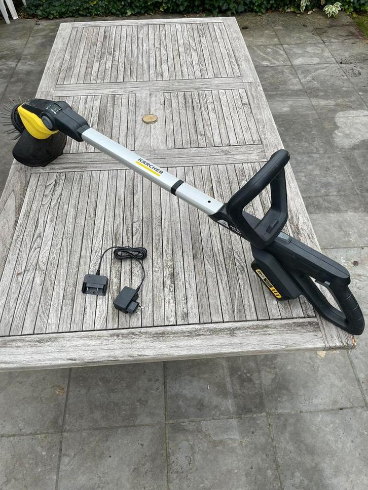 Kärcher draadloze onkruidverwijderaar - 18v accu, Tuin en Terras, Grastrimmers, Zo goed als nieuw, Accu, Ophalen