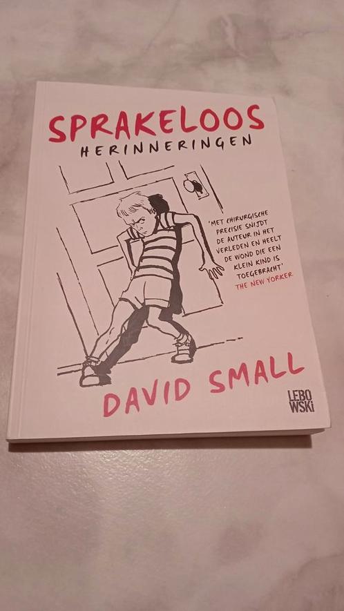 David Small - Sprakeloos, Boeken, Stripverhalen, Zo goed als nieuw, Eén stripboek, Ophalen